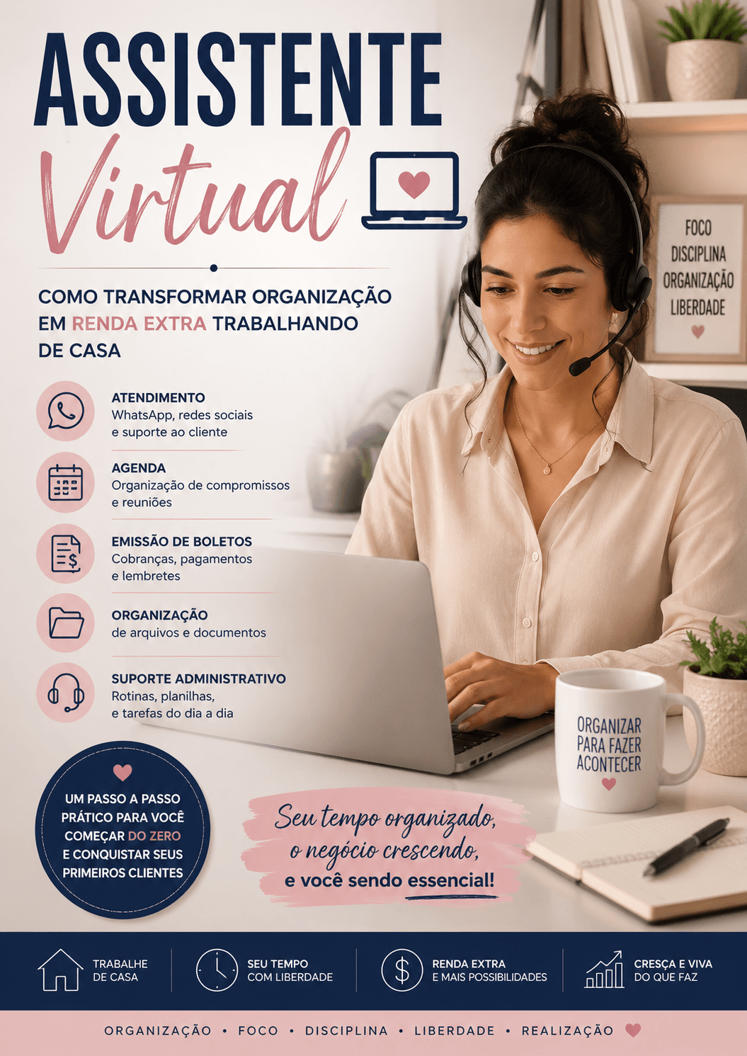 Capa do guia Assistente Virtual para renda extra